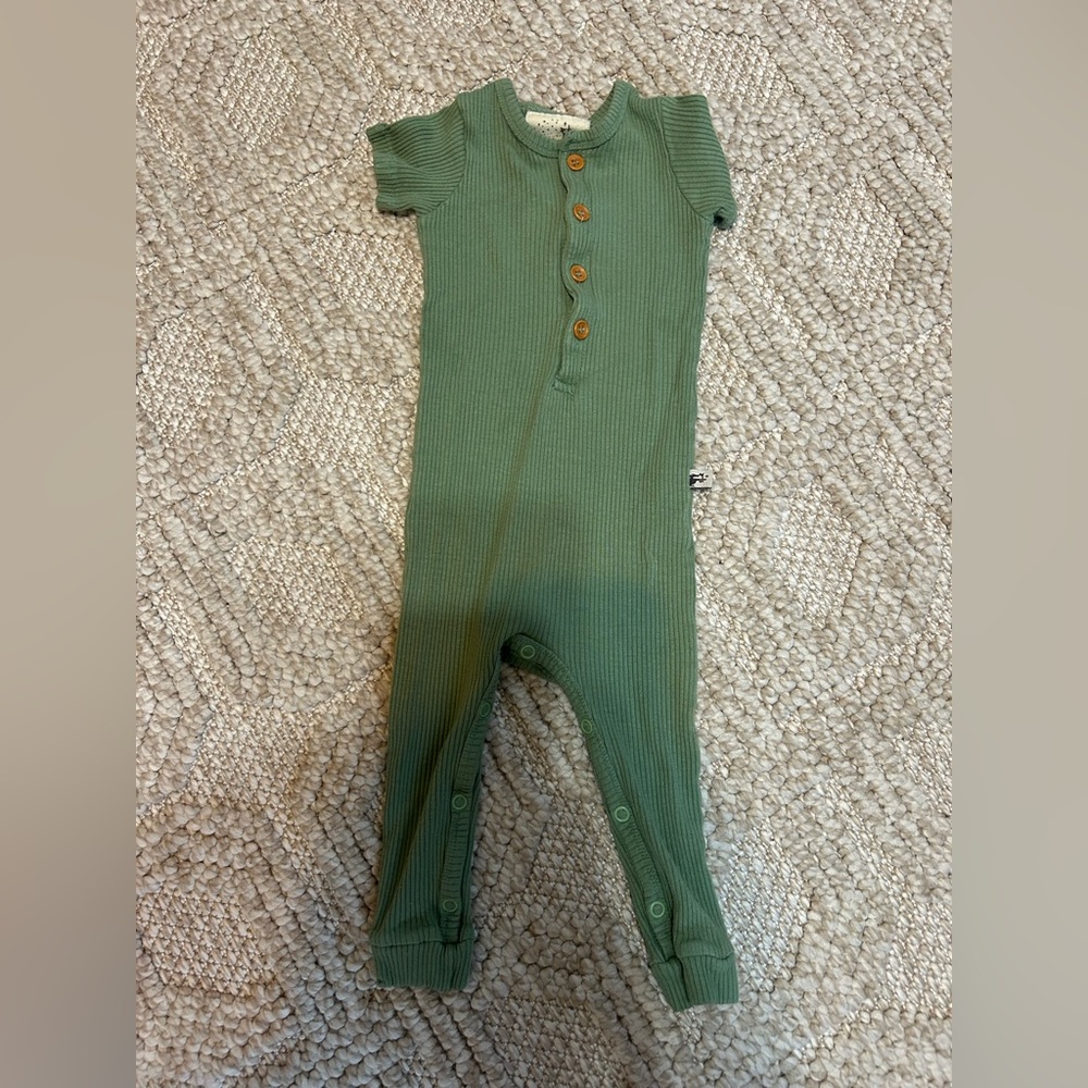 Ribbed Bamboo Romper